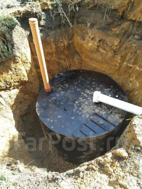 Монтаж емкостей/цистерн под шамбо Объемом от 5 до 100 Куб. 5 лет опыт в ...