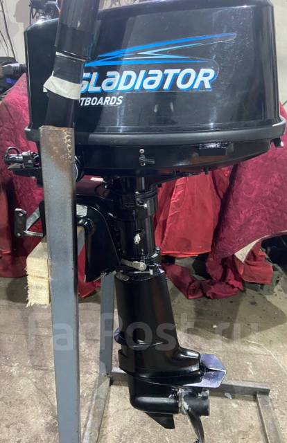 Лодочный мотор 5 л. с, Gladiator, 5,00 л.с. S (381 мм), бензиновый, 2 ...