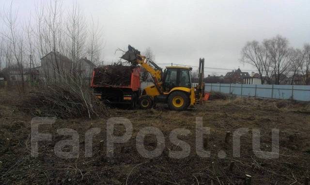 Расчистка участка, Благоустройство, Спил деревьев в Хабаровске
