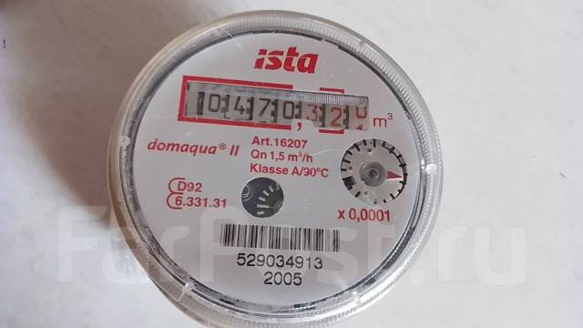 Счётчик воды, в наличии. Цена: 100₽ во Владивостоке