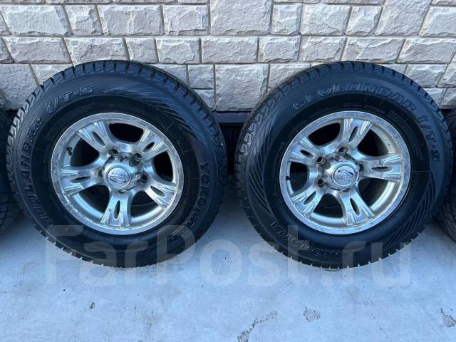 Колеса Sakura wheels r15 резина Yokohama geolandar, 15", 1 шт, 215 мм ...