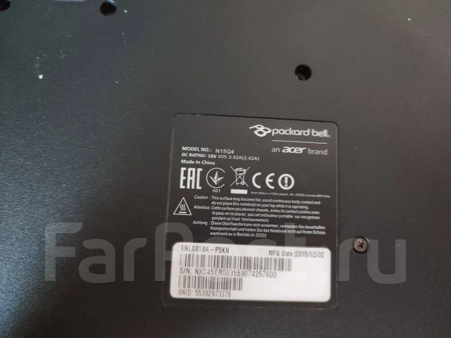 Packard Bell EasyNote. ��� 512 ��, WiFi: 1, Bluetooth: 1 ����