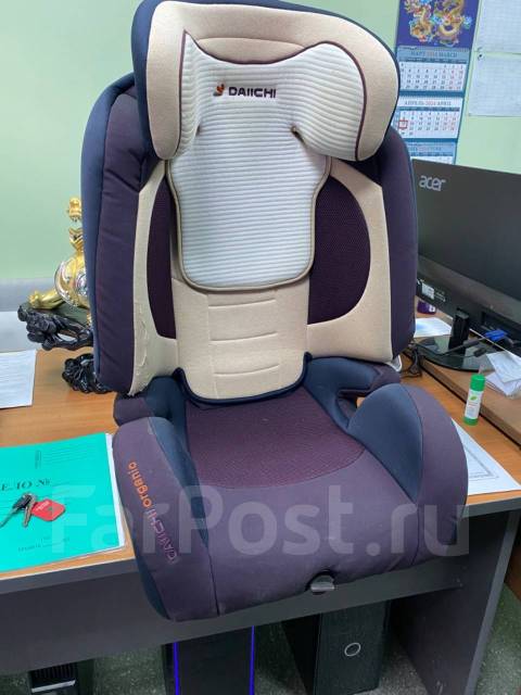 Продам детское автокресло Daiichi группа 2/3 (15-36 кг) с изофикс, б/у ...