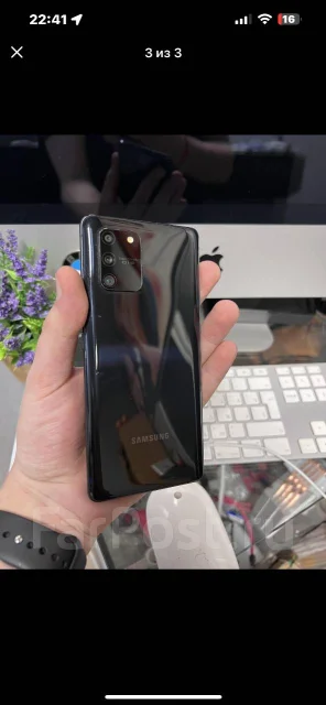 Samsung Galaxy S10 Lite. �/�, 128 ��, ������, 3G, 4G LTE, Dual-SIM, NFC ����