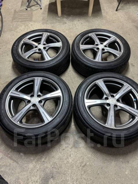Комплект литых дисков с летней резиной, Manaray Sport, 17", 1 шт, 5x100 ...