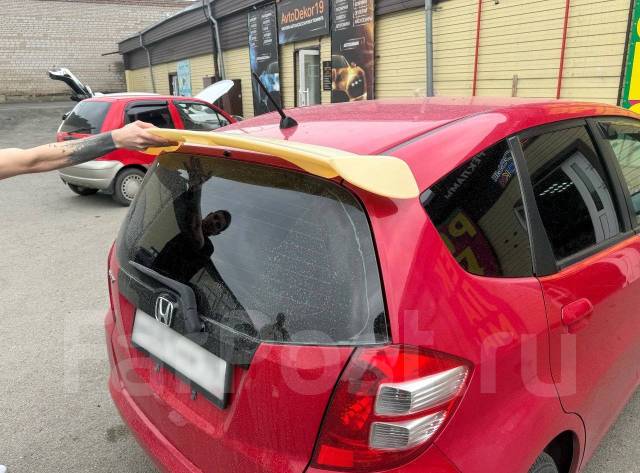 Спойлер в стиле "Mugen" Honda Fit (Хонда Фит) GE / GP 2007-2013г купить ...