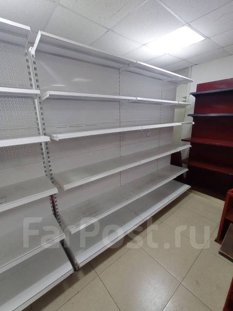 Комплект стеллажей металлических 3 секции, б/у, в наличии. Цена: 18 500 ...