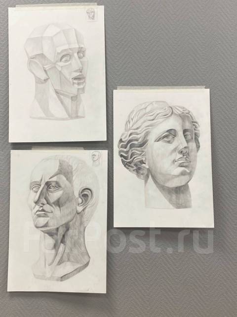 Академический рисунок в Школе дизайна и архитектуры ARCHi Владивосток