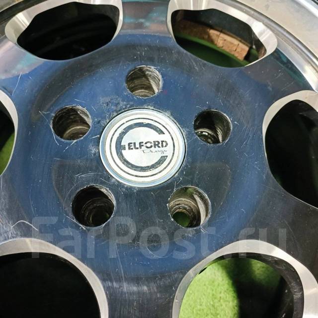 Диски литые Elford! Черные с полкой! R16, PCD 5-114.3, 16", 1 шт, 5x114 ...