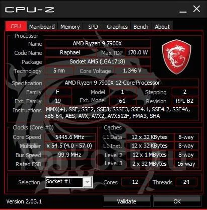 AMD Ryzen 9 7900X ����