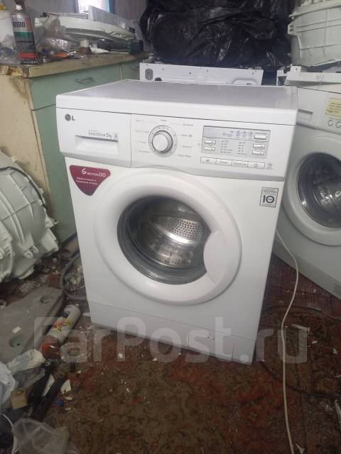 Стиральная машина LG 5 кг, LG, 5,0 кг, б/у, в наличии. Цена: 8 500₽ в ...