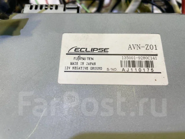 Магнитола Eclipse AVN-Z01, 2 DIN — 178x100 мм, б/у, в наличии. Цена: 6 ...