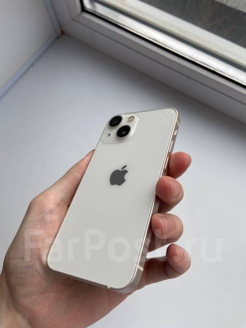 IPhone 13 mini 128gb, 5.40", моноблок, белый, 3G, 4G LTE, 5G, NFC, б/у ...