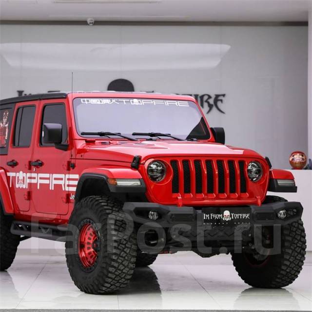 Передний бампер Topfire Marauder V для JEEP Wrangler JL купить во ...