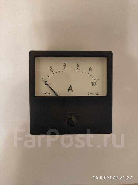 Амперметр постоянного тока с внутренним шунтом 10А, новый, в наличии ...