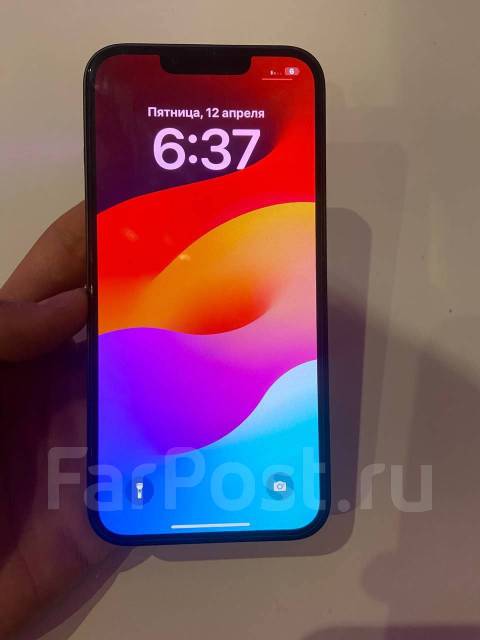 Айфон 13, Apple iPhone 13, 256 гб, 6.06", синий, б/у, в наличии. Цена ...