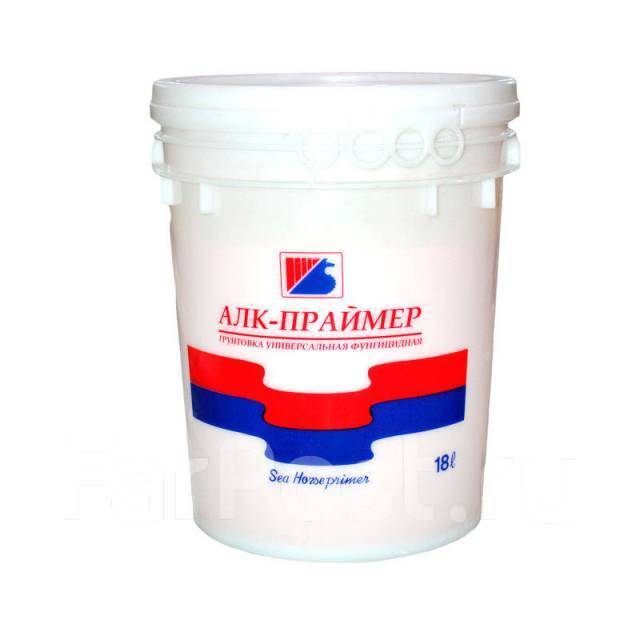 Грунтовка антигрибковая "SEA Horse" ALC-Primer - Акриловая, вн. /нар. р ...