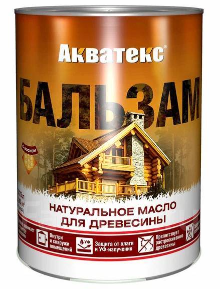 Масло для древесины натуральное. Акватекс. Бесцветное. 0,75л, в наличии ...