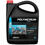 Polymerium Motofan 4T. 20W-50, �����������, 4��. ����