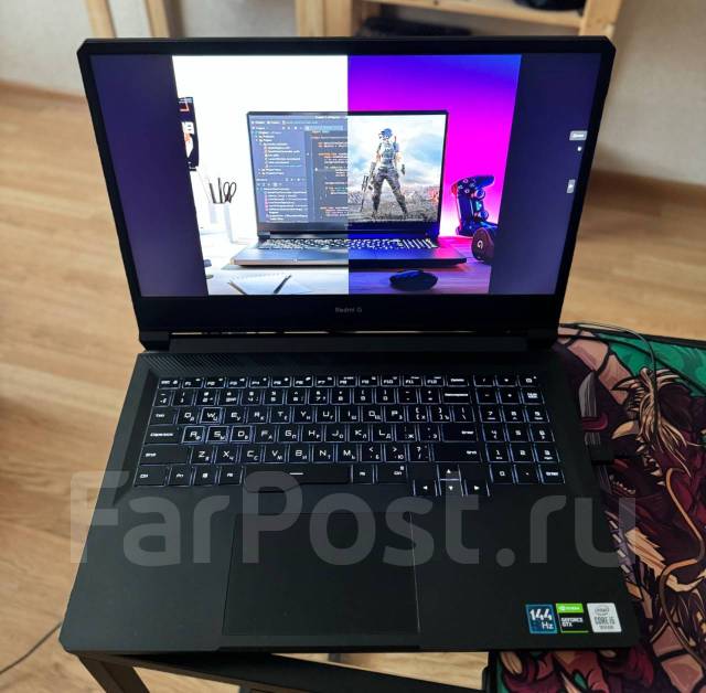 Ноутбук Xiaomi Redmi G Gaming Laptop 16.1" i5 16/512Gb SSD GTX1650Ti ...