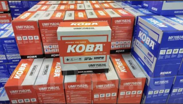 Отличный Аккумулятор KOBA MF 85D23L. 68Ah. Выпуск 2024год, сурьмянистый ...