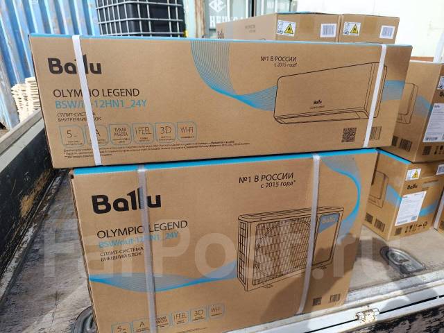 Кондиционер Настенный Ballu BSW-12HN1_24Y Olympio Legend 40м2 2024 NEW ...