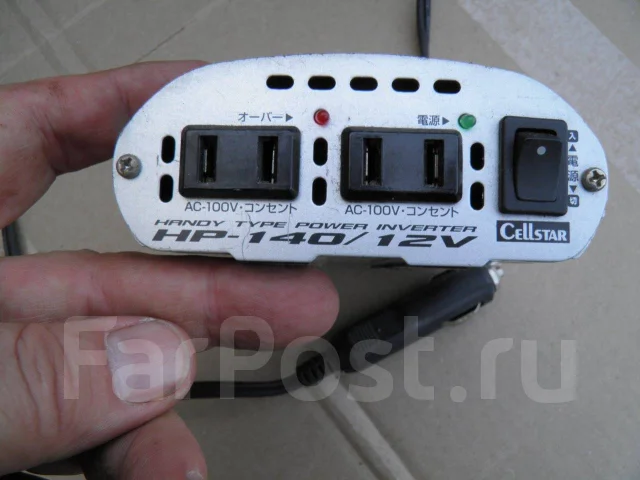 Преобразователь с 12 на 100 вольт 140 ват купить во Владивостоке по ...