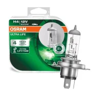 ����� ���������� H4 12V 60/55W Osram Ultra Life (2 ��. ) 64193ULTHCB ����