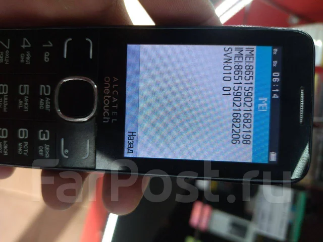 Alcatel OneTouch 2007D. �/�, ����������, ��������� ����