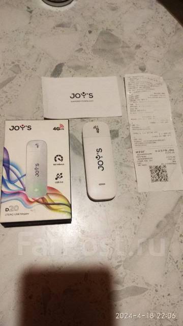 4G USB модем Билайн Joys D20, новый, в наличии. Цена: 1 050₽ во ...