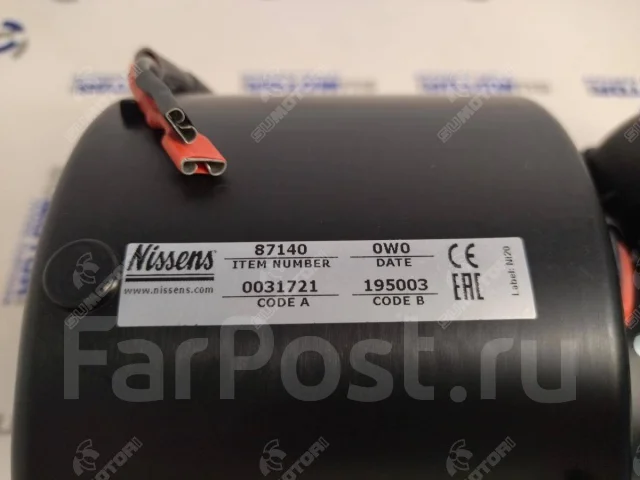 ���������� ��������� Nissens 87140 87140 ����