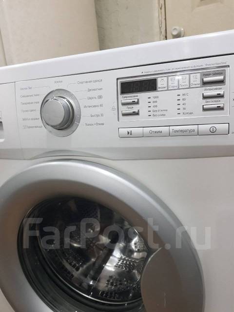 Стиральная машина LG Direct Drive на 6 кг, LG, 6,0 кг, б/у, в наличии ...