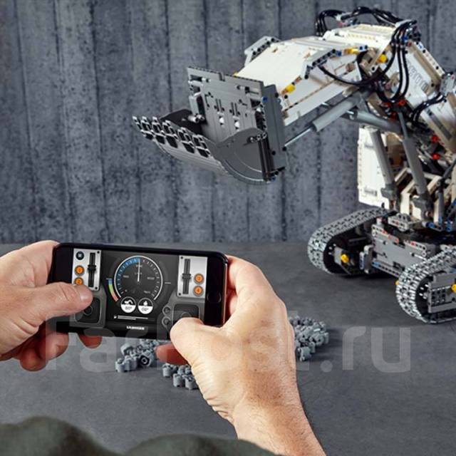 Оригинальный конструктор Lego Technic 42100 Экскаватор Liebherr R 9800 ...