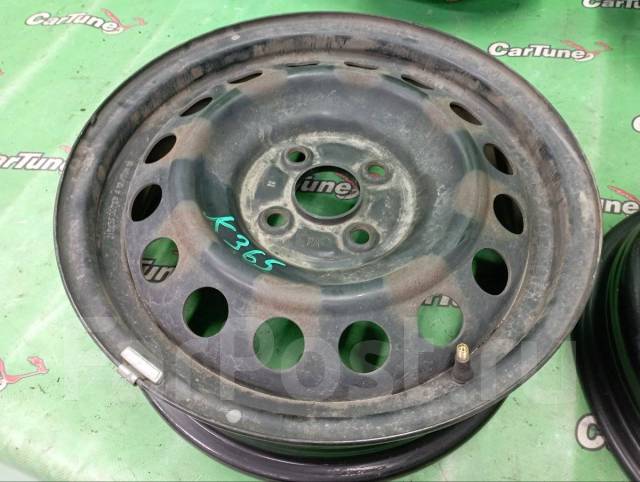 Диски Toyota штампованные 4x100 R15 5JJ [К365], 15", 1 шт, 4 шт, б/у, в ...