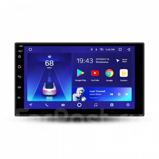 Магнитола Teyes CC2 PLUS 7 дюймов 4/32g 178*100, 2 DIN — 178x100 мм ...