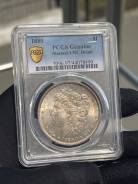��� 1 ������ ������� 1880 ���. �������. ���� PCGS UNC. ������ ����� ����