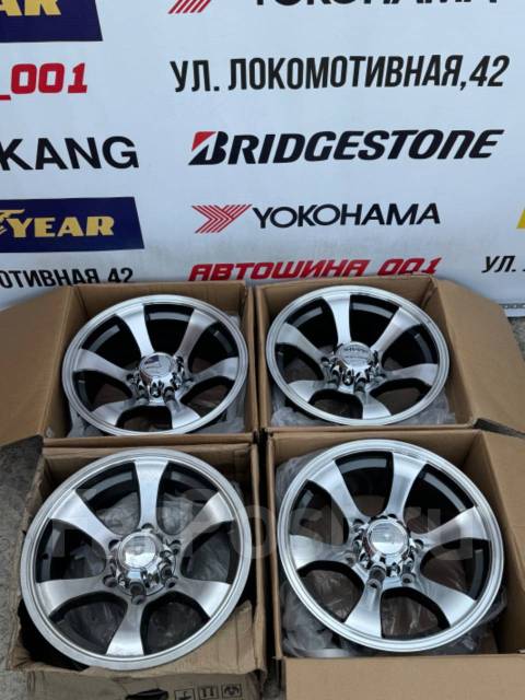 SHLK. 8.0x16", 6x139.7, ET0,  106,1. 