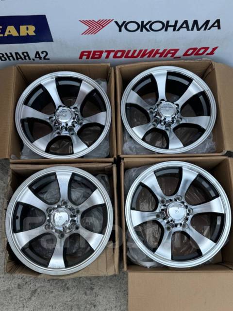 SHLK. 8.0x16", 6x139.7, ET0,  106,1. 