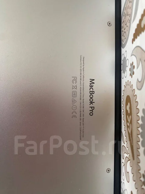 Apple MacBook Pro 15 2015 Mid. 15", 2,5����, ��� 16 ��, ���� 1 000���, WiFi: 1, Bluetooth: 1, ����������� �� 5��. ����