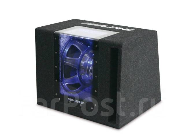 Alpine SBG-1224BP - корпусной сабвуфер. Оригинал/5+ Мощный ...