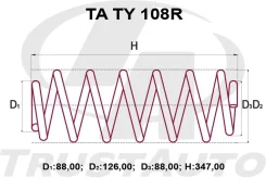 ������� ������ ��������� Prius ZVW30 TATY108R ����