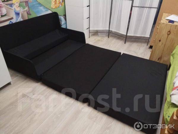 Диван-кровать IKEA Svensta Свэнста 2, раскладушка, ткань, поролон ...