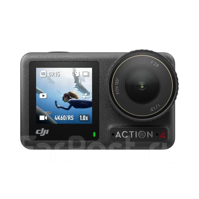 DJI Osmo Action 4. 20 � ����� ��, � ����������. ��� ����� �� ������������ ����