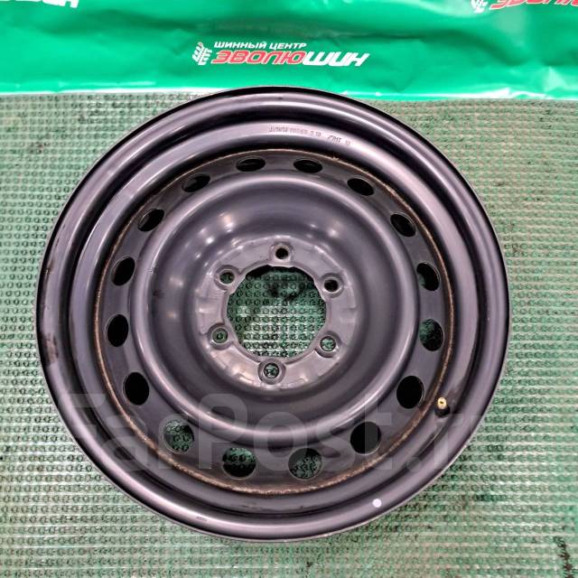 Штампованные диски Toyota 17x7.5 6x139.7 ET 28 лот (2907), б/у, 17", 1 ...