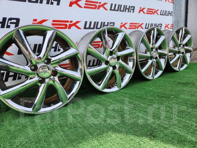 Диски Хром RAYS Autech R16 4 -100 6/42, 16", 1 шт, 4x100, 60,1 мм. 4 шт ...
