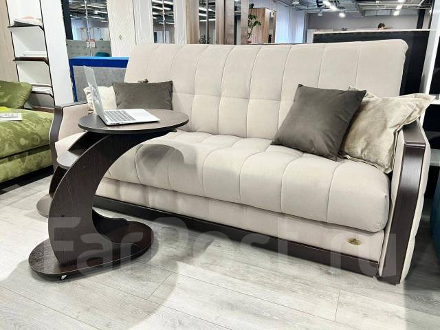 Диван кровать аккордеон "Волна 185", ткань, независимый пружинный блок ...