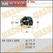 ����� MLS-197 12x1.5 ��� ����=19 Masuma MLS197 ����