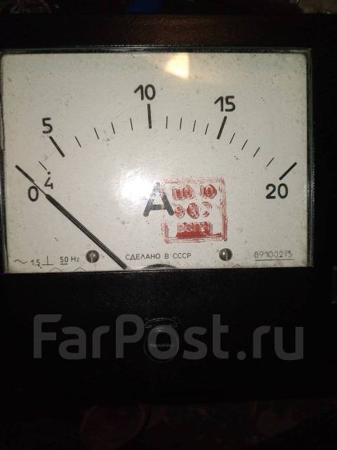 Амперметр 20а, новый, в наличии. Цена: 400₽ во Владивостоке