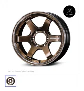 RAYS Volk Racing TE37SB Tourer SR. 8.5x18", 6x139.7, ET22. ��� ����� �� ������������ ����