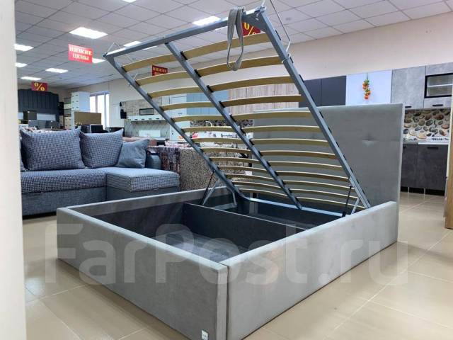 Кровать с подъемным механизмом «Ронда» 140*200, двуспальная, 140,0 см ...